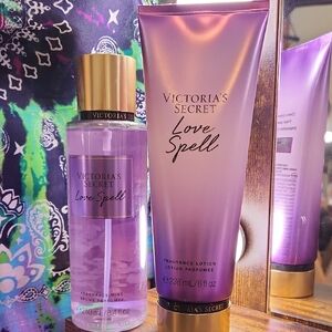 Victoria's Secret Love Spell Fragrance Mist and Lotion
